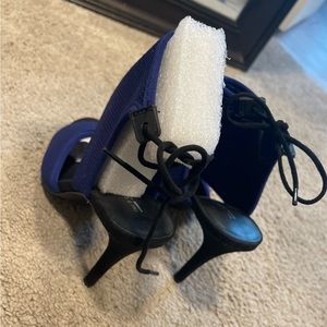 Brand new blue sexy heels